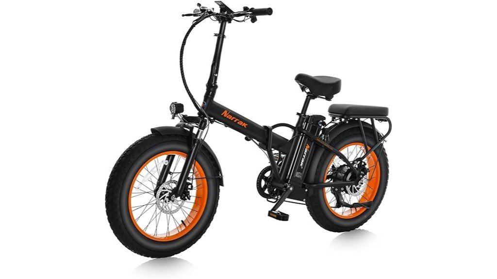 compact electric fat bike