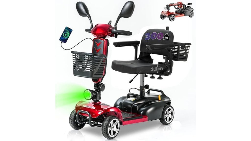 foldable mobility scooter review